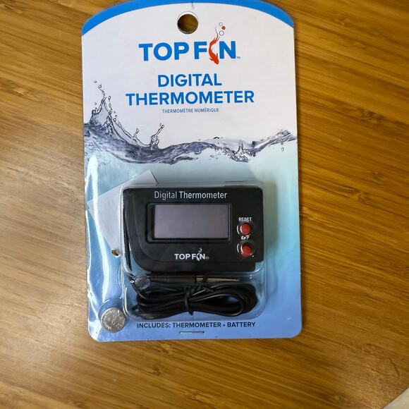 New in Box; Top Fin® Digital Aquarium Thermometer - Picture 1 of 2